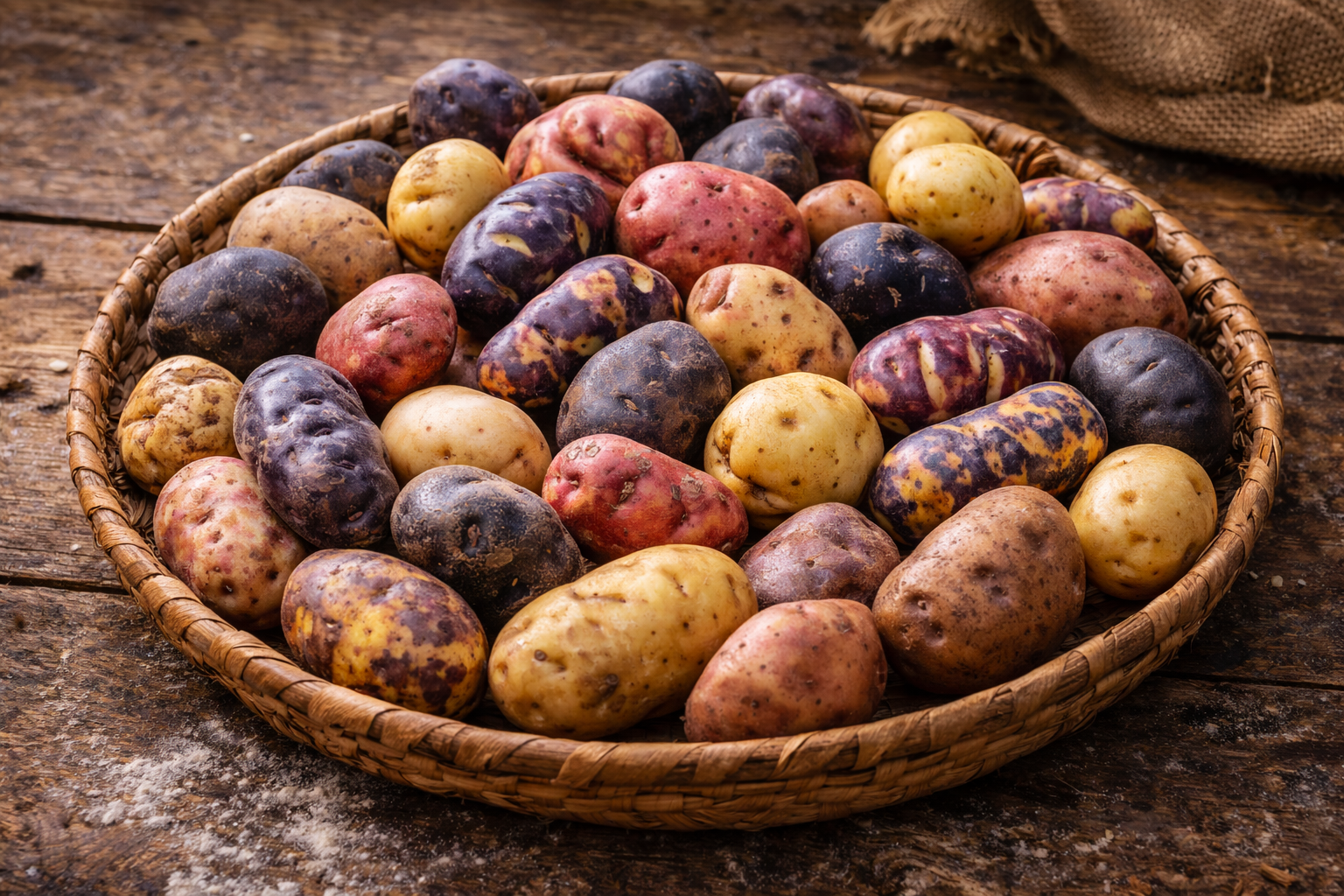 Variedades de papas chilotas nativas